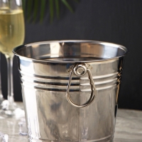 Ведро для льда из нержавеющей стали &laquo;Классик&raquo;, 2,7 л, 18&times;17 см