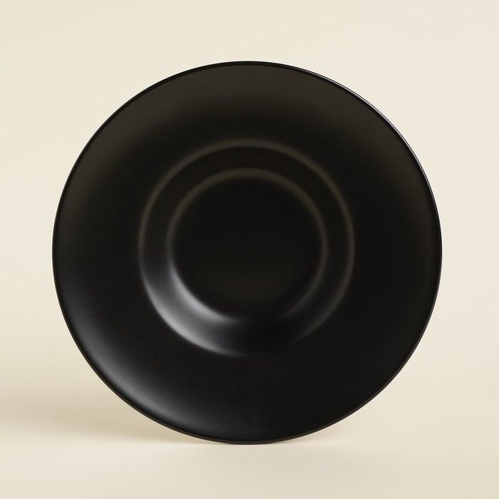 Набор тарелок для пасты SL Home &laquo;Дарк&raquo;, 160 мл, d=21 см, цвет чёрный