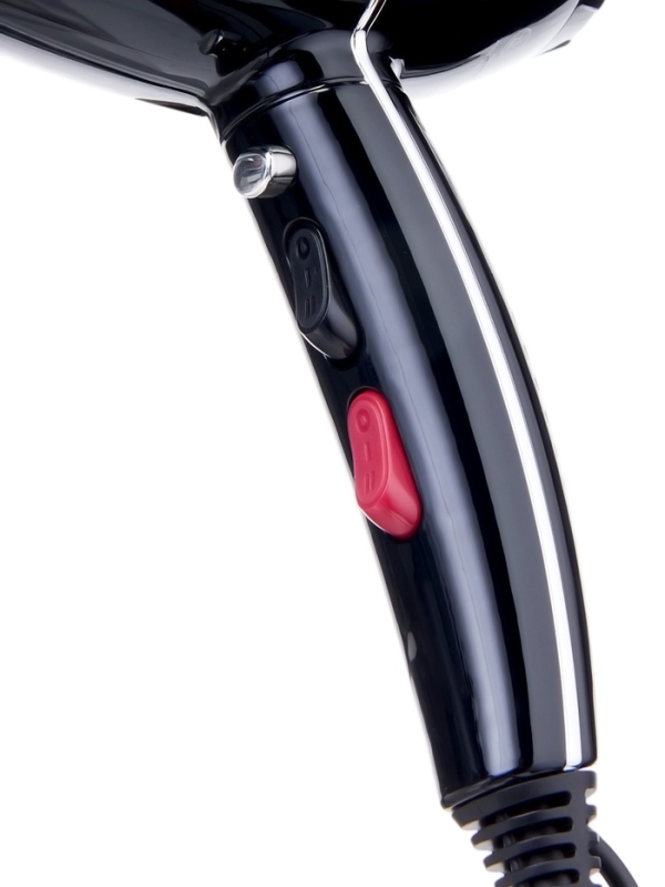 Фен для волос Hoco HP12, 6 режимов, 2 насадки, черный