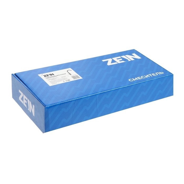 Смеситель для кухни ZEIN Z2630, однорычажный, картридж керамика 40 мм, черный