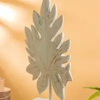 Сувенир на подставке &laquo;Лист&raquo;, 29&times;8&times;57 см, дерево