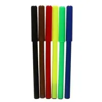 Фломастеры 6 цветов, вентилируемый колпачок