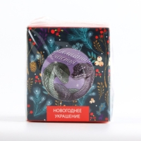 Новогодний шар ёлочный &laquo;Семейного счастья&raquo;, на Новый год, d = 6 см