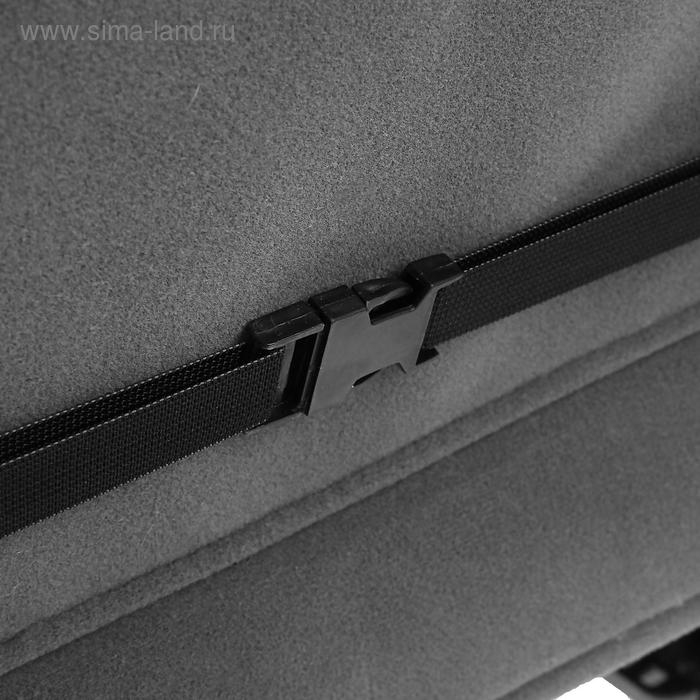 Накидка с подогревом TORSO, 12 В, регулятор, 95&times;50 см, провод 130 см, серый