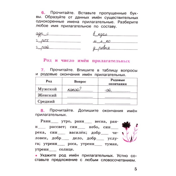 Рабочая тетрадь &laquo;Русский язык&raquo;, 4 класс, часть 2, Канакина В. П., 2023