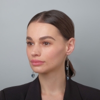 Серьги из стекла &laquo;Яркий день&raquo; сердце, цвет МИКС