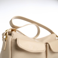 Сумка женская TEXTURA, средний размер, цвет бежевый