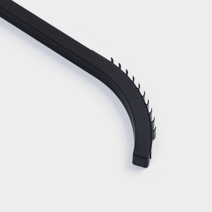 Плечики - вешалки для одежды LaDо́m Soft-touch, 41,5&times;21,5&times;1,1 см, 3 шт, антискользящее покрытие