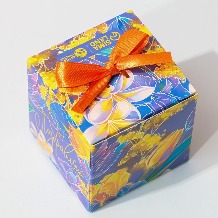 Бомбочка для ванны &laquo;Расцветай&raquo;, 120 г, аромат апельсинового фреша, ЧИСТОЕ СЧАСТЬЕ