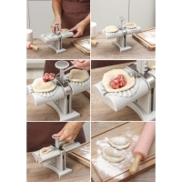 Машина для лепки пельменей и вареников, 20&times;12&times;17,5 см, диаметр внешний 8 см, внутренний 6 см