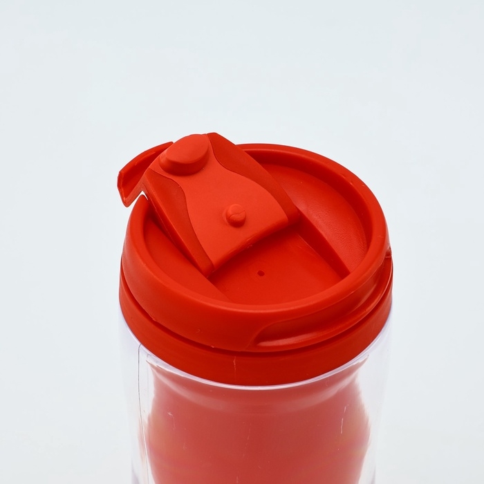 Термостакан &laquo;Вид 6&raquo;, 350 мл, красный