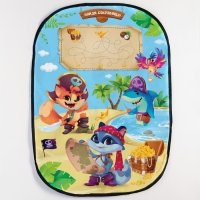 Незапинайка - защитная накидка на сиденье автомобиля &laquo;Пираты&raquo;, 67х47,5 см