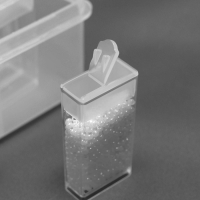 Набор баночек для рукоделия, 42 баночки, 1 &times; 3 &times; 5 см, 18 &times; 11.8 &times; 5.8 см, цвет прозрачный