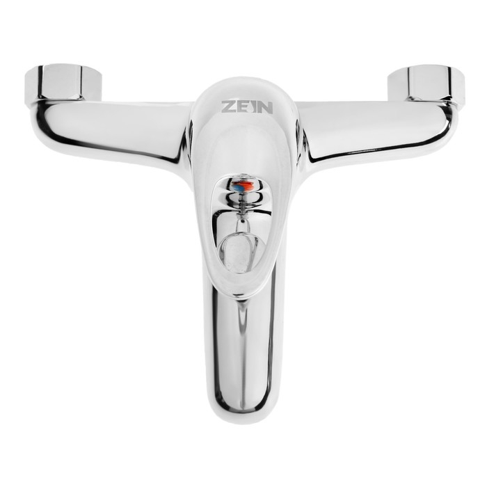 Смеситель для ванны ZEIN Z0153, картридж 35 мм, с душевым набором, хром