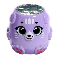 Набор для опытов &laquo;Котики. Выращиваем травку&raquo;, фиолетовый горшочек