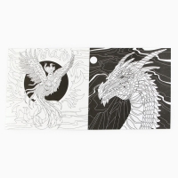 Раскраска - антистресс, альбом &laquo;Мир магии&raquo;, 20 стр.