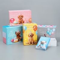 Набор коробок 10 в 1, упаковка подарочная, &laquo;Милые пожелания&raquo;, 12 х 7 х 4 - 32.5 х 20 х 12.5 см