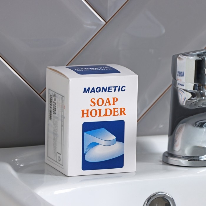 Подвесная магнитная мыльница, 7,6&times;4,3&times;4,2 см