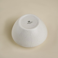 Сахарница фарфоровая SL Home &laquo;Волна в камне&raquo;, 300 мл, 9,5&times;10,5 см, цвет белый