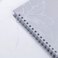 Книга пожеланий на свадьбу &laquo;В день нашей свадьбы&raquo;, на пружине, 21,5 х 21 см.