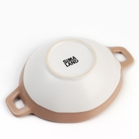 Тарелка керамическая глубокая &laquo;Монблан&raquo;, 21х15 х 5,8 см, 400 мл