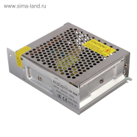 Блок питания Ecola для светодиодной ленты 12 В, 80 Вт, IP20