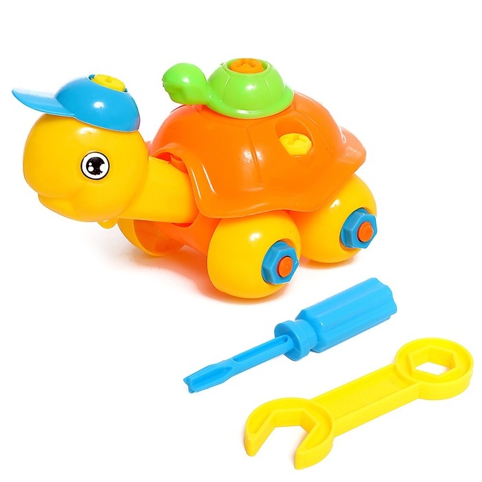 Конструктор винтовой &laquo;Черепашка&raquo;, 25 деталей