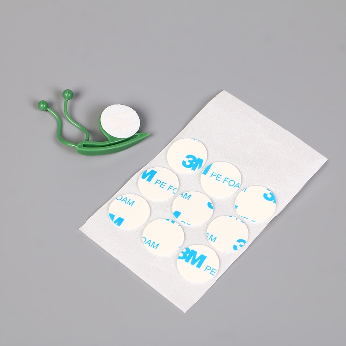 Крепления для вьющихся растений, настенные, самоклеящиеся, &laquo;Улитка&raquo;, d = 10 мм, набор 10 шт., Greengo