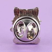 Значок металлический &laquo;Котик&raquo; 2,2 х 1,6 см