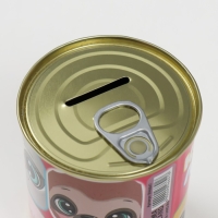 Копилка-банка металл "Милашки"