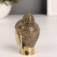 Сувенир бронза "Голова Будды" 4х4х7 см