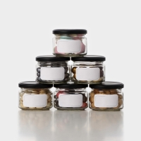 Этикетки на банку с заготовками, универсальные, белые