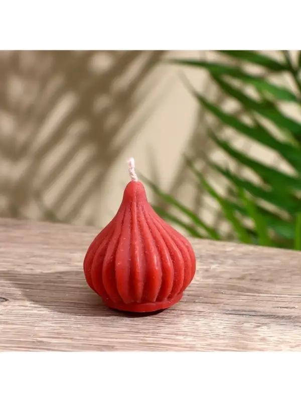 Свеча "Луковица" 5х5х5 см, соевый воск МИКС