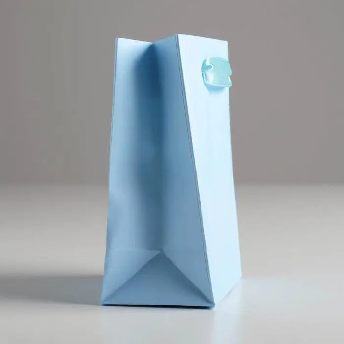 Пакет подарочный, упаковка &laquo;Голубой&raquo;, 12&times;15&times;5.5 см