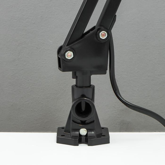 Лампа настольная  UTLED-017С на струбцине, G23 8Вт LED черный