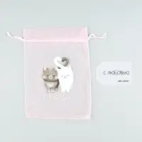 Мешочек подарочный из фатина с термонаклейкой &laquo;С любовью&raquo;, 11 х 16 см +/- 1.5 см