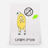 Шильдик на резинку Impreso, 3D-печать на заказ, листик