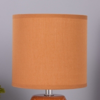 Лампа настольная "Масаки" 1х40Вт Е14 какао 15х15х30см