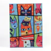 Алмазная вышивка полное заполнение "Котомания", на раме 30*40 см