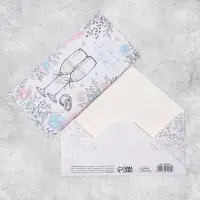 Конверт для денег &laquo;С днем свадьбы&raquo;, фактурная бумага ВХИ, 16.5&times;8 см