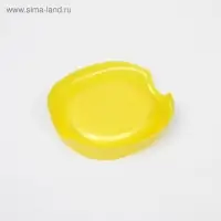 Миска №1 "Нулевка" 200 мл, 13,5 х 12,5 х 3 см, желтый перламутр