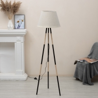 Торшер 19101/1 E27 40Вт черный