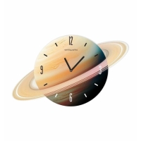 Часы настенные "Saturn", планета Сатурн, интерьерные, плавный ход, d-45 см