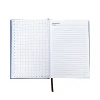 Ежедневник недатир А5 160л вивелла, синий