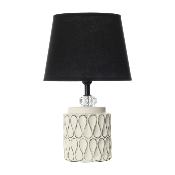 Лампа настольная "Медитация" 1х40Вт Е14 бежевый 20х20х35см