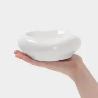 Блюдо Hanna Kn&ouml;vell, d=15 см, фарфор, белое