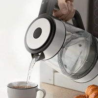 Чайник электрический с терморегулятором КТ-6712 - 1,7 л