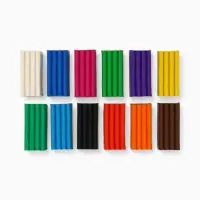 Пластилин 12 цветов, 180 г ArtFox STUDY