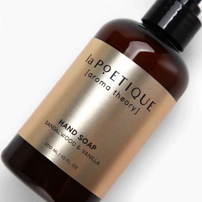 Мыло для рук, 300 мл, аромат сандала и ванили, LA POETIQUE