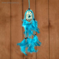 Ловец снов "Ясное небо" голубой 0,5х6х25 см